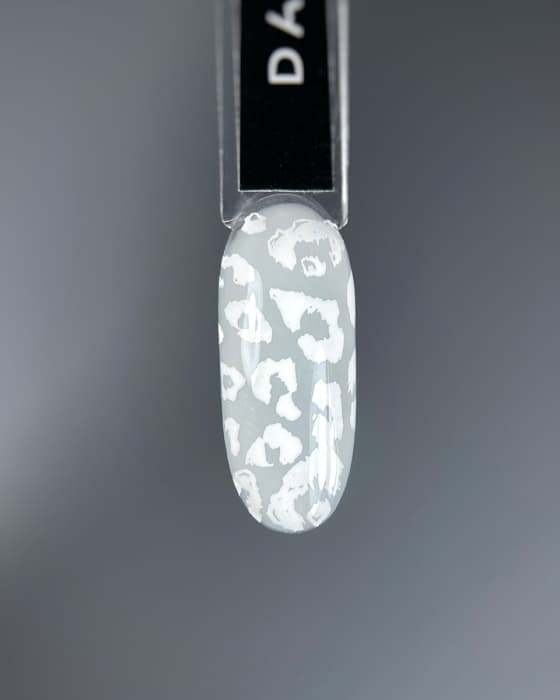 DARK Stamping polish №02, білий STICKY, 10 мл — 2