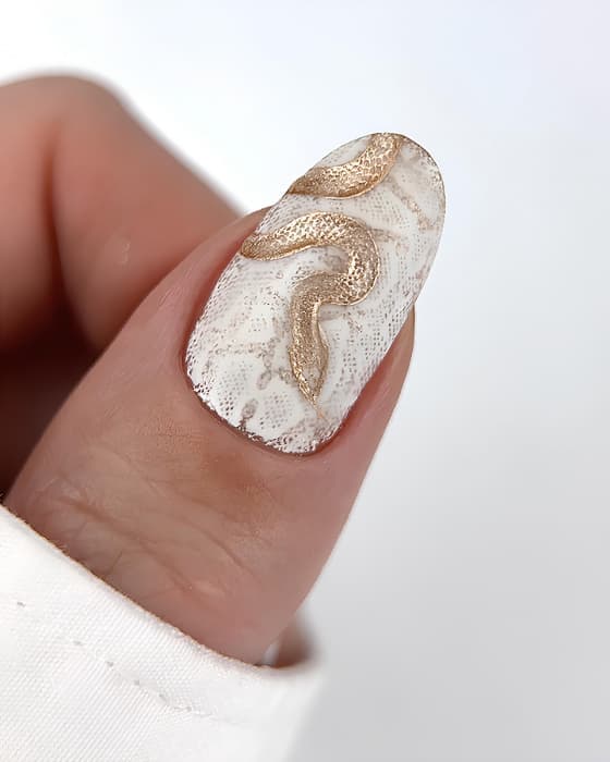 DARK Stamping polish №02, білий STICKY, 10 мл — 3