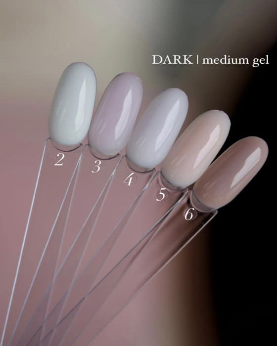DARK Medium Gel №2, 15 мл, без кисти — 2