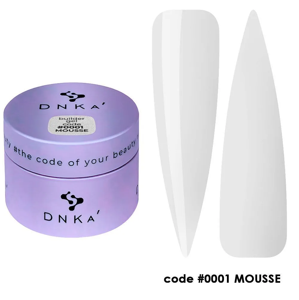 Гель DNKa Builder gel MOUSSE №1, 15 ml — фото 1
