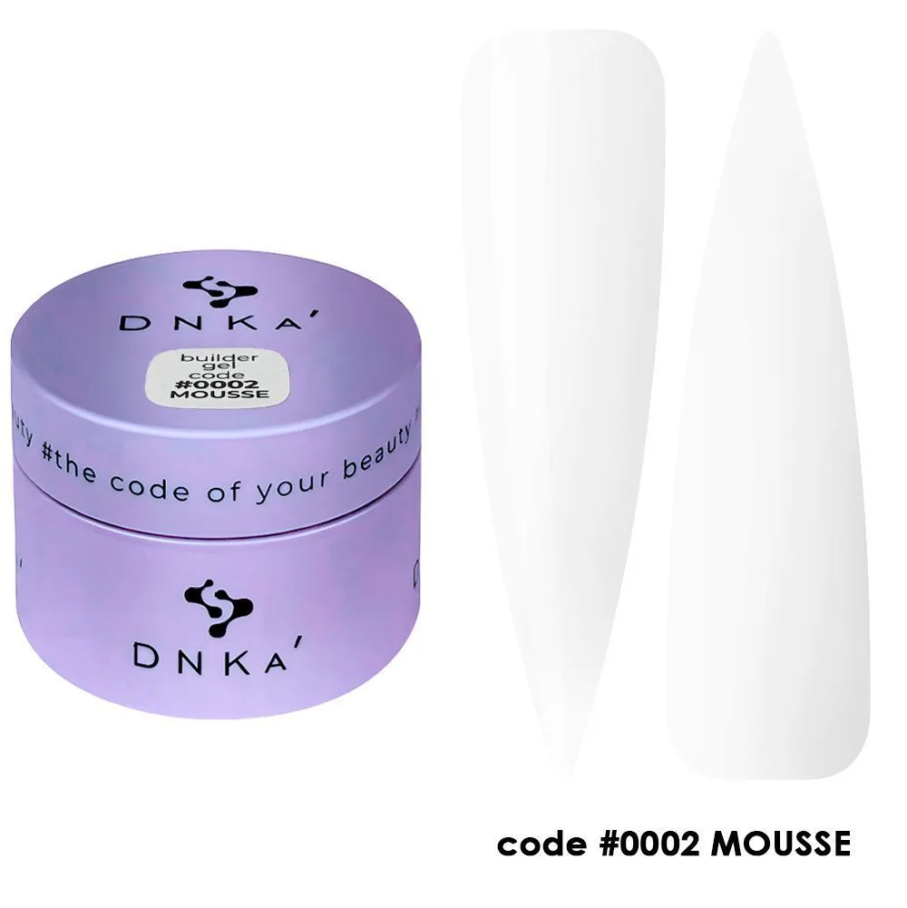 Гель DNKa Builder gel MOUSSE №2, 15 ml — фото 1
