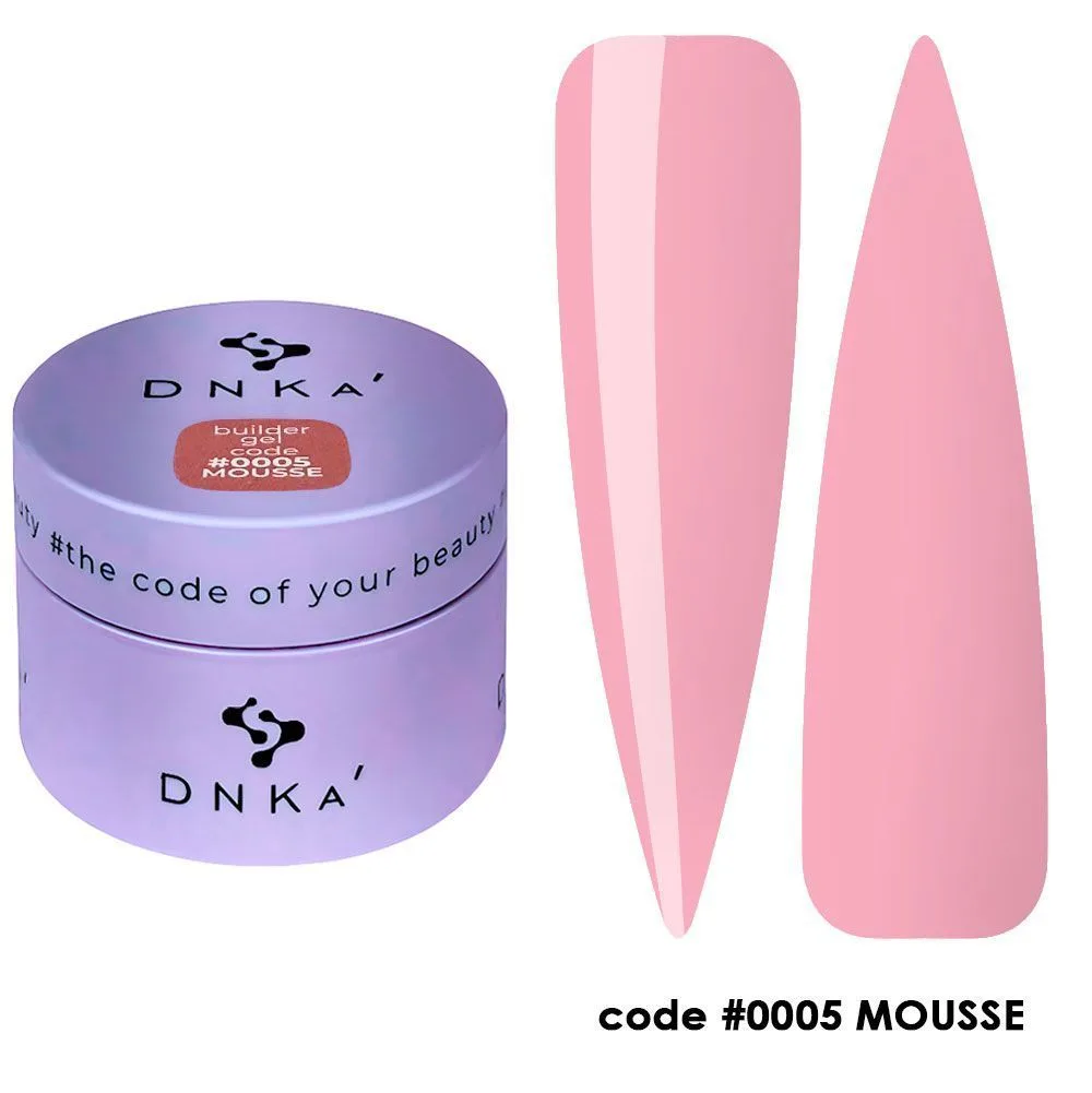 Гель DNKa Builder gel MOUSSE №5, 15 ml