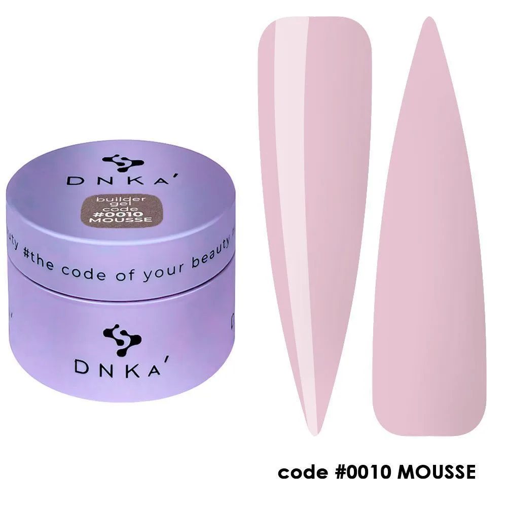 Гель DNKa Builder gel MOUSSE №10, 15 ml — фото 1