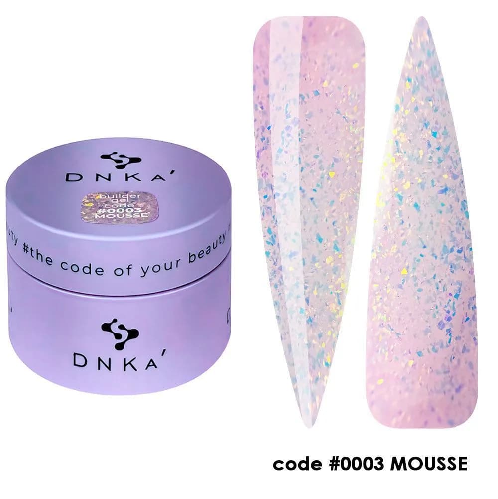 Гель DNKa Builder gel MOUSSE №3, 30 ml — фото 1