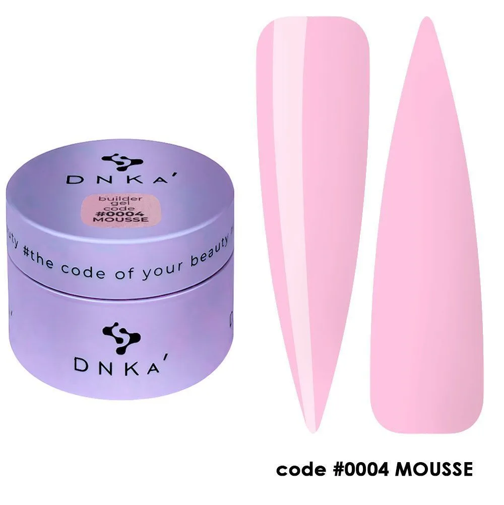 Гель DNKa Builder gel MOUSSE №4, 30 ml — фото 1