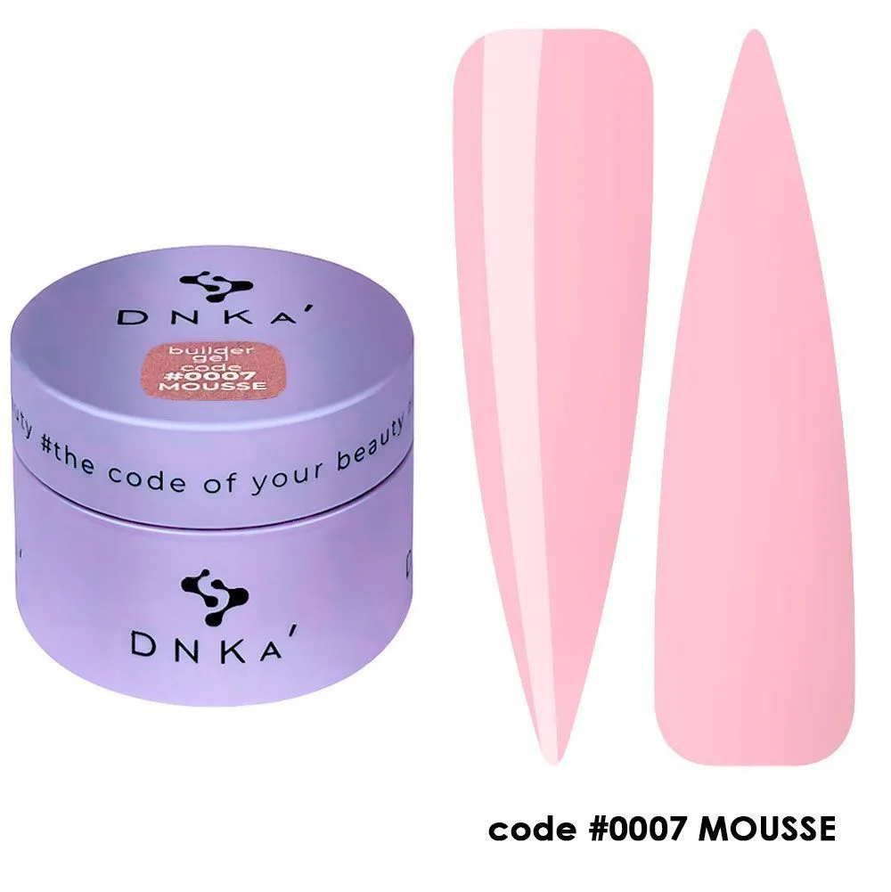 Гель DNKa Builder gel MOUSSE №7, 30 ml — фото 1