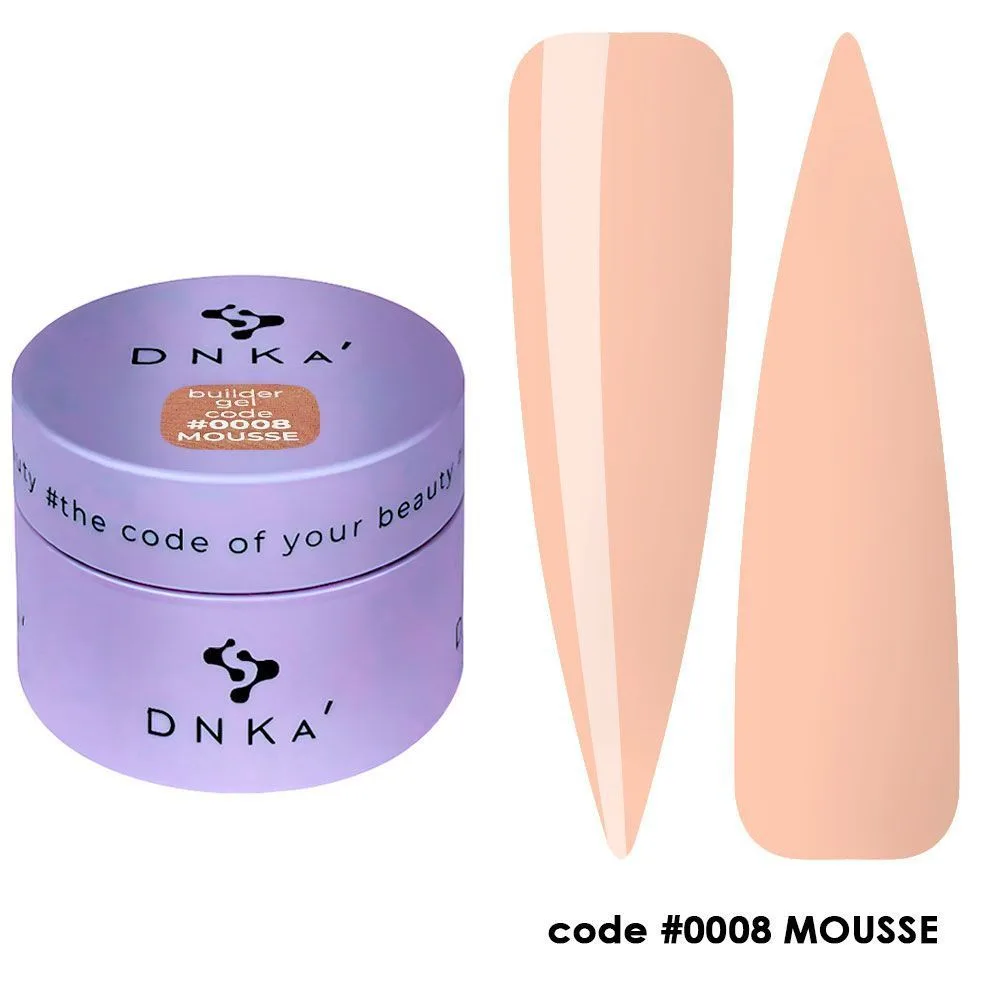 Гель DNKa Builder gel MOUSSE №8, 30 ml — фото 1