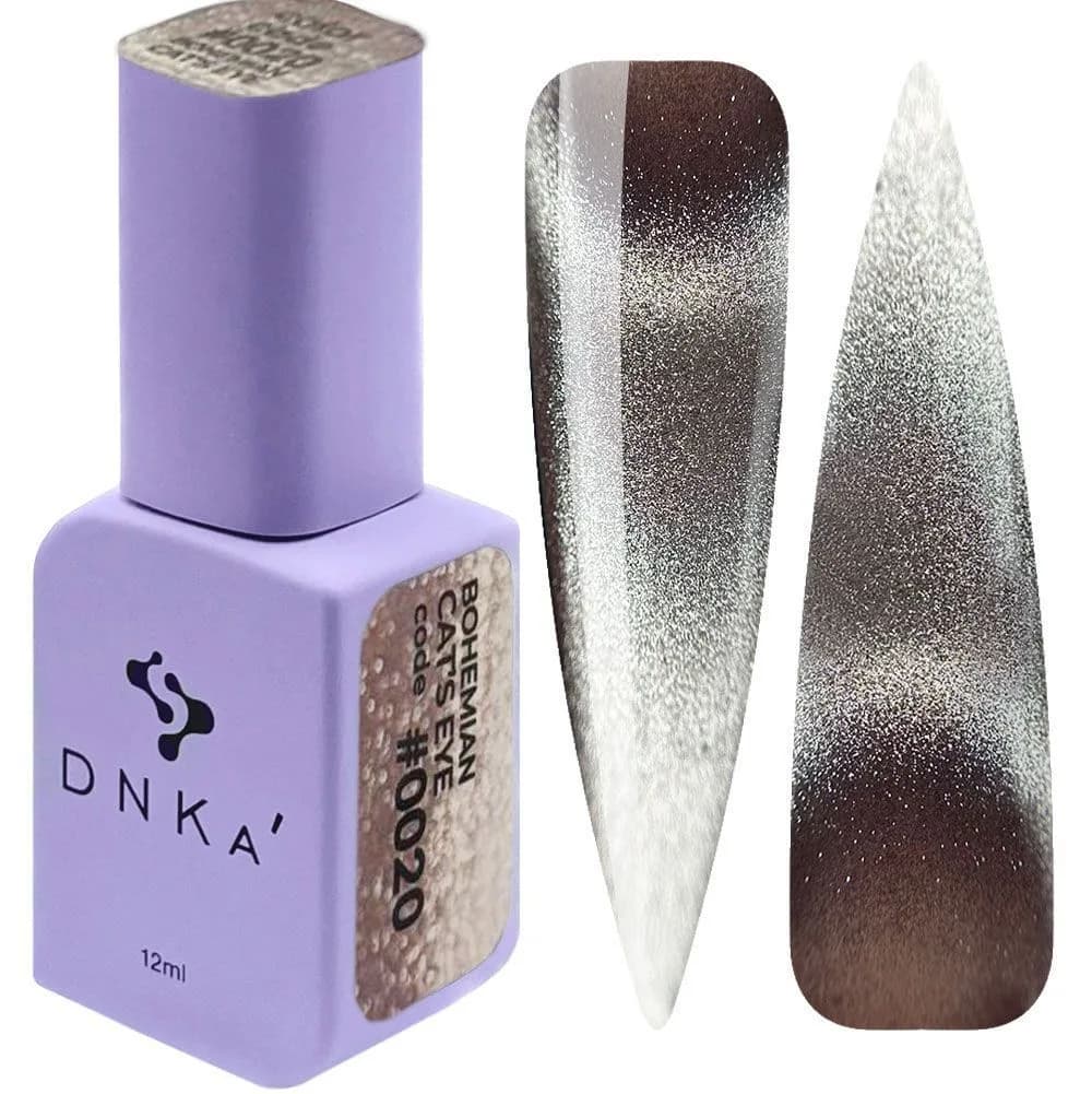 Гель-лак DNKa Cat's Eye, №0020 (0153), Bohemian, 12 ml