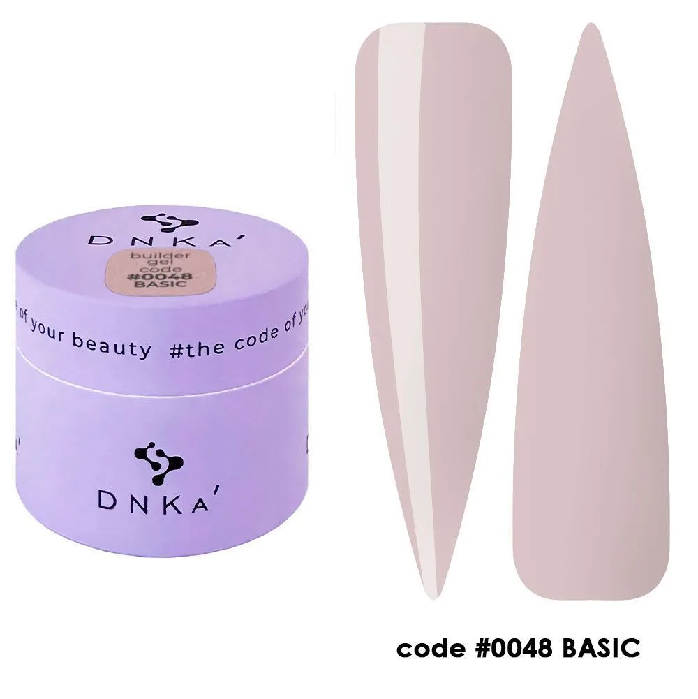 Гель DNKa Builder №48 Basic, 30 ml — фото 1