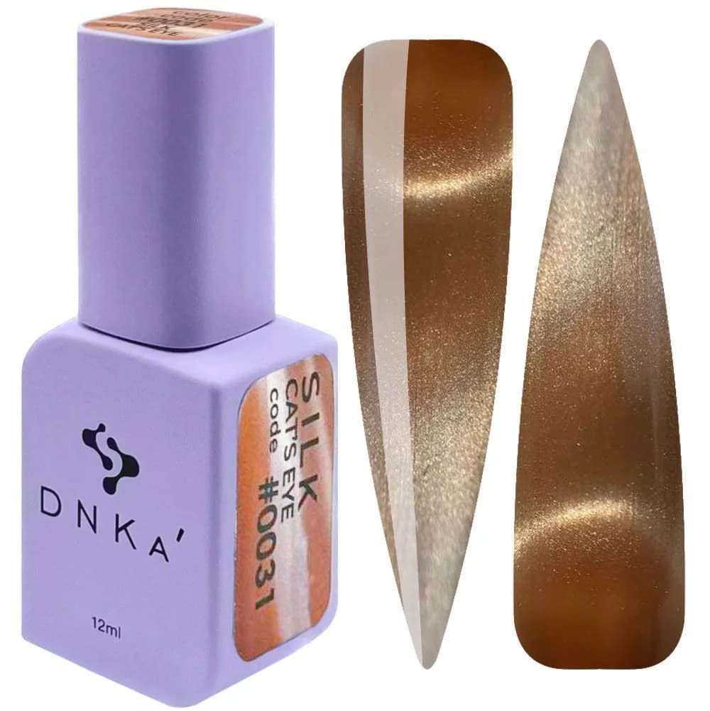 Гель-лак DNKa Cat's Eye, №0031, SILK, 12 ml