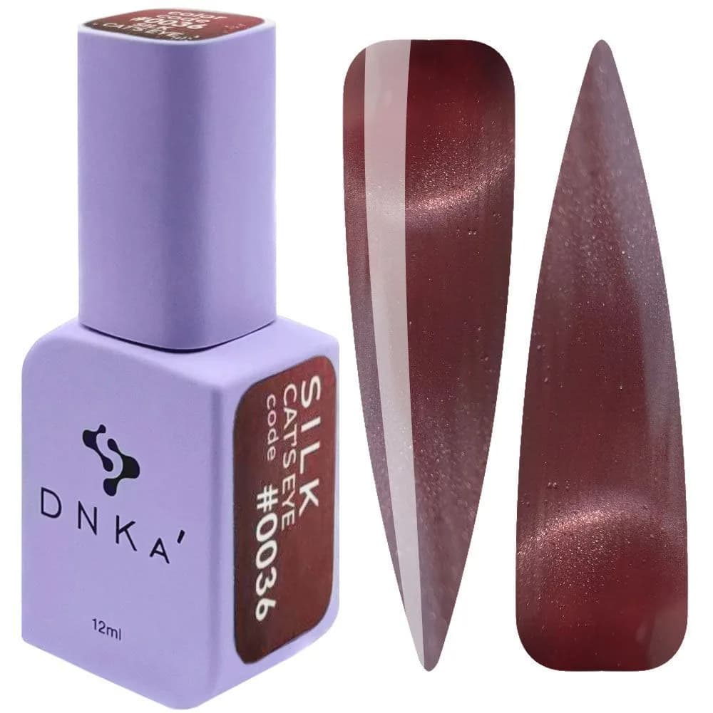 Гель-лак DNKa Cat's Eye, №0036, SILK, 12 ml