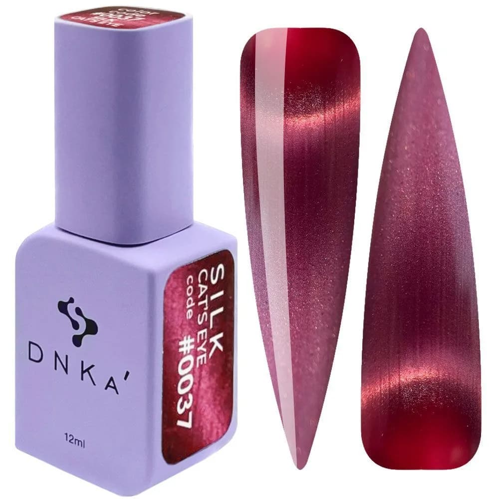 Гель-лак DNKa Cat's Eye, №0037, SILK, 12 ml