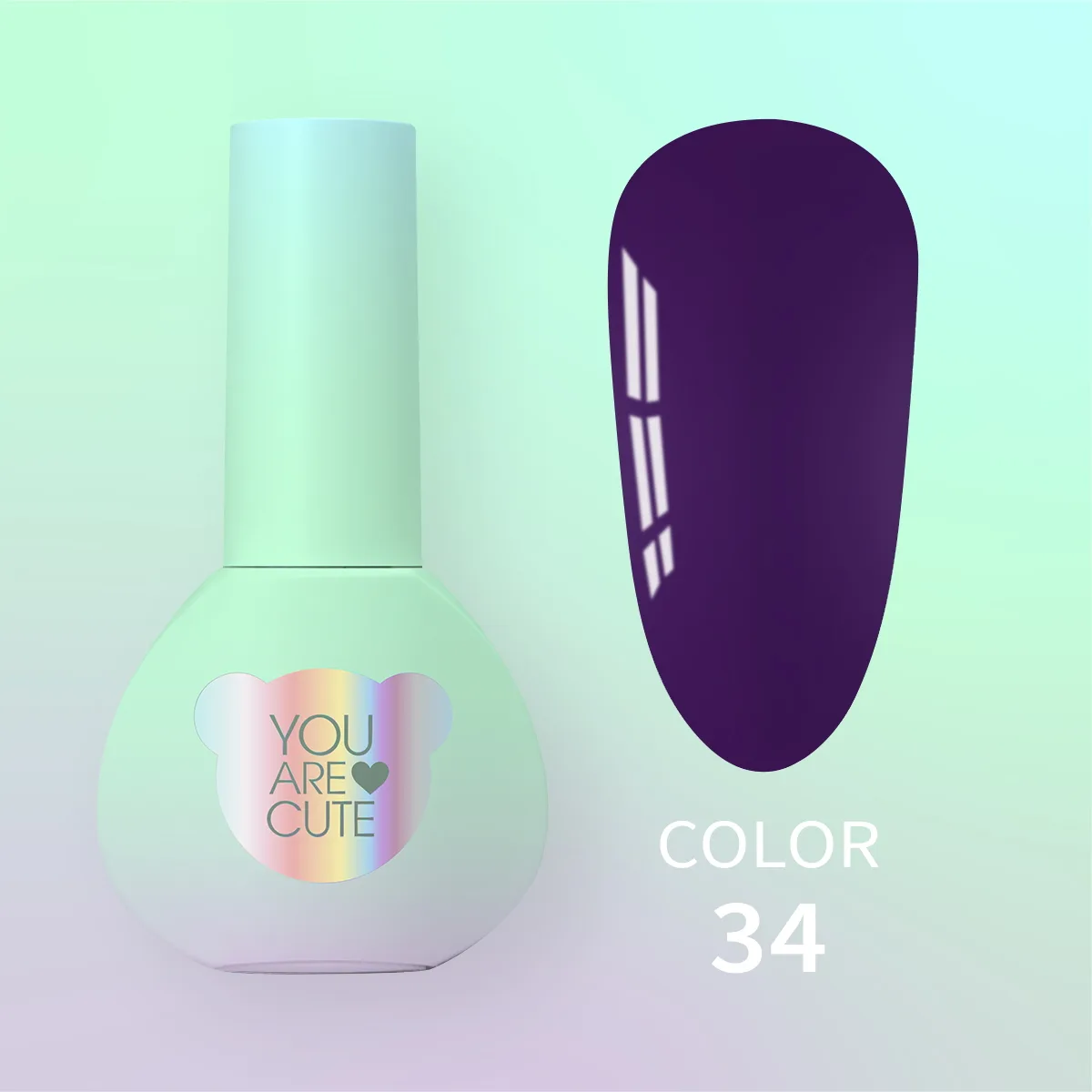 Гель-лак You Are Cute Color №34, 5ml