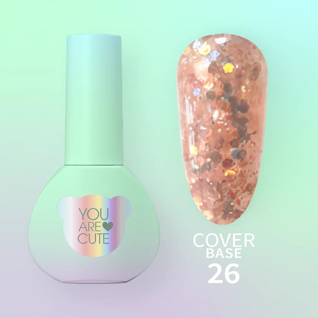 Камуфлююча база You Are Cute Cover Base №26, 5 мл