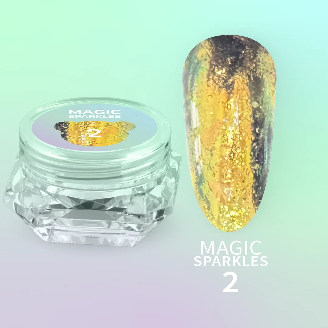 Сухі блискітки для нігтів You Are Cute Magic Sparkles №2, 0,2 г