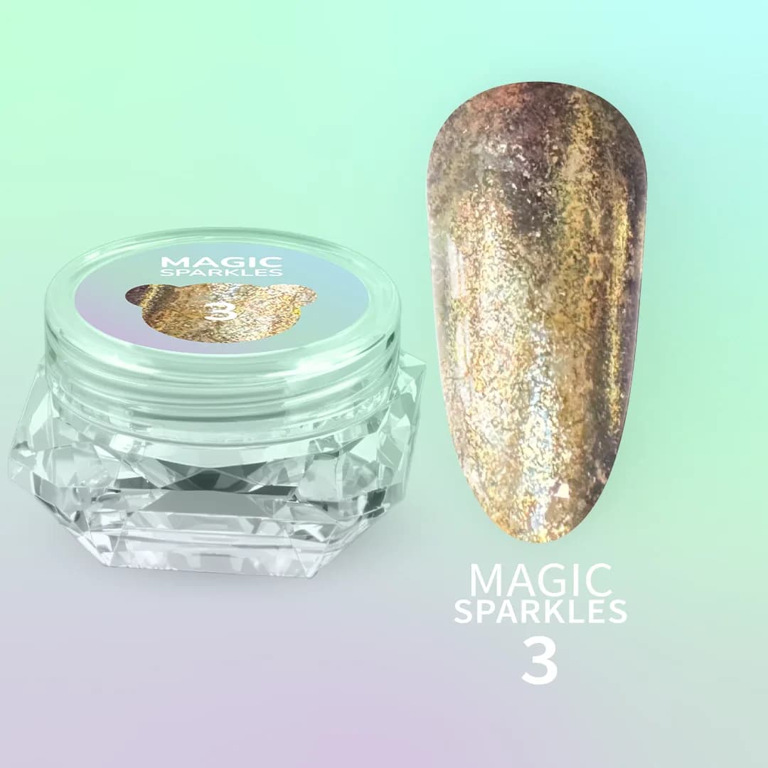 Сухі блискітки для нігтів You Are Cute Magic Sparkles №3, 0,2 г — фото 1