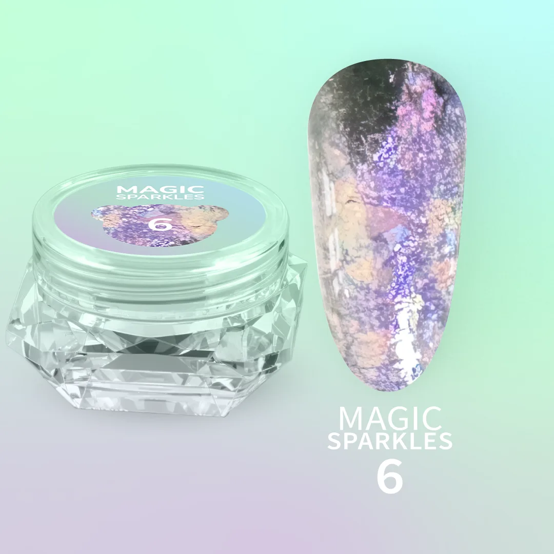 Сухі блискітки для нігтів You Are Cute Magic Sparkles №6, 0,2 г
