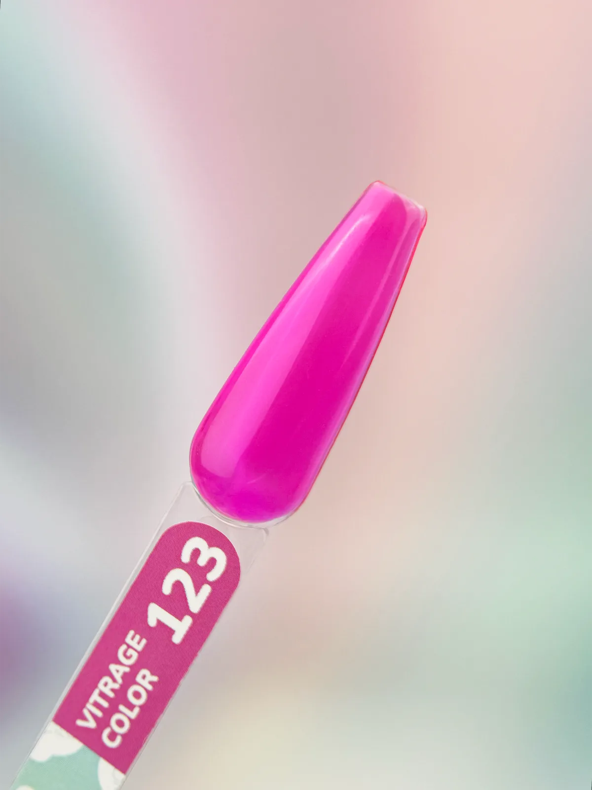 Вітражний гель-лак You Are Cute Color №123, 5ml — 2