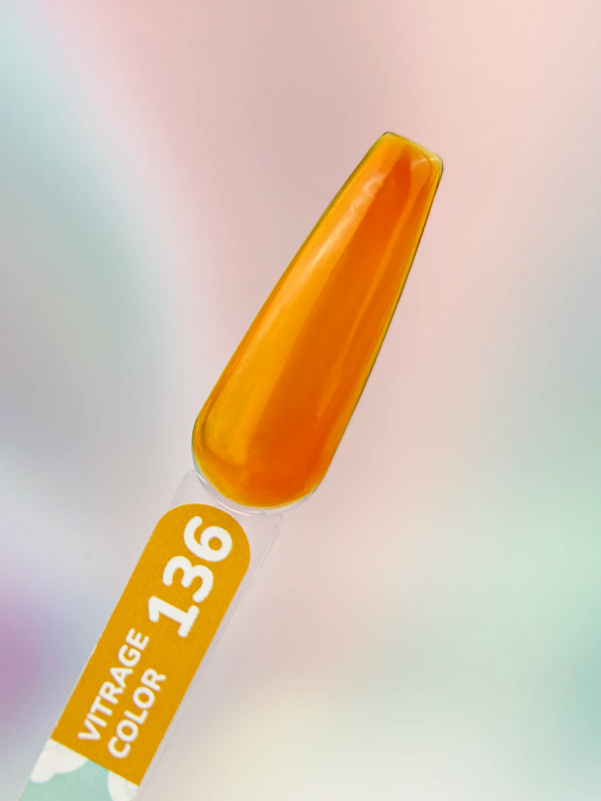 Вітражний гель-лак You Are Cute Color №136, 5ml — 2
