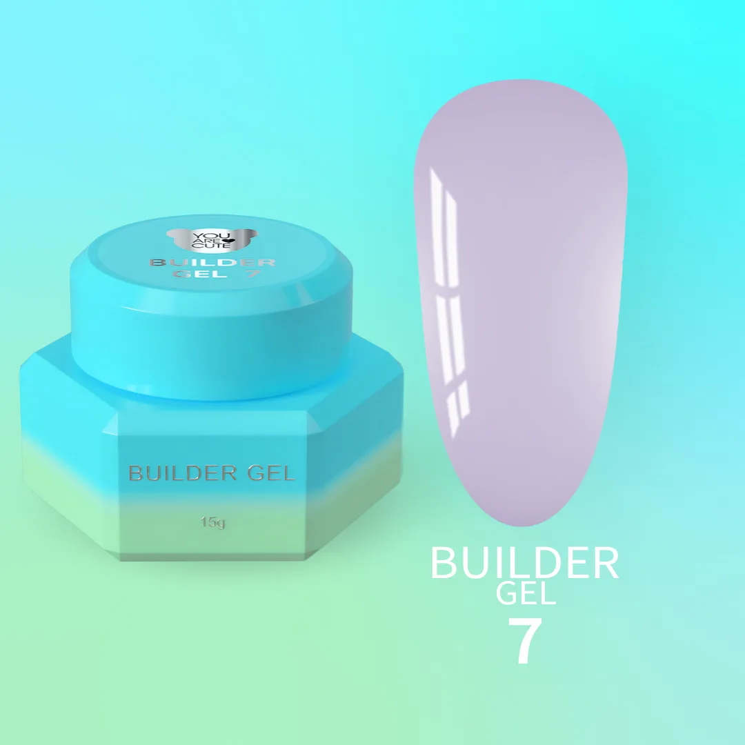 Гель для нарощування You Are Cute Builder Gel №07, 15 мл — фото 1