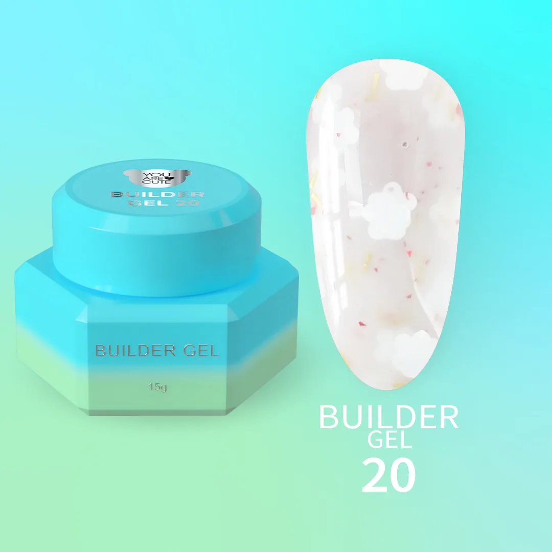 Гель для нарощування You Are Cute Builder Gel №20, 15 мл