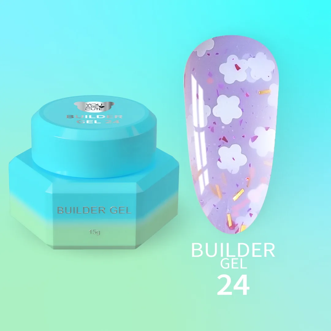 Гель для нарощування You Are Cute Builder Gel №24, 15 мл — фото 1