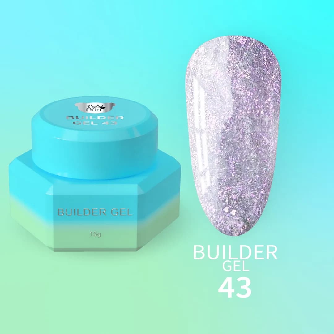 Гель для нарощування You Are Cute Builder Gel №43, 15 мл — фото 1