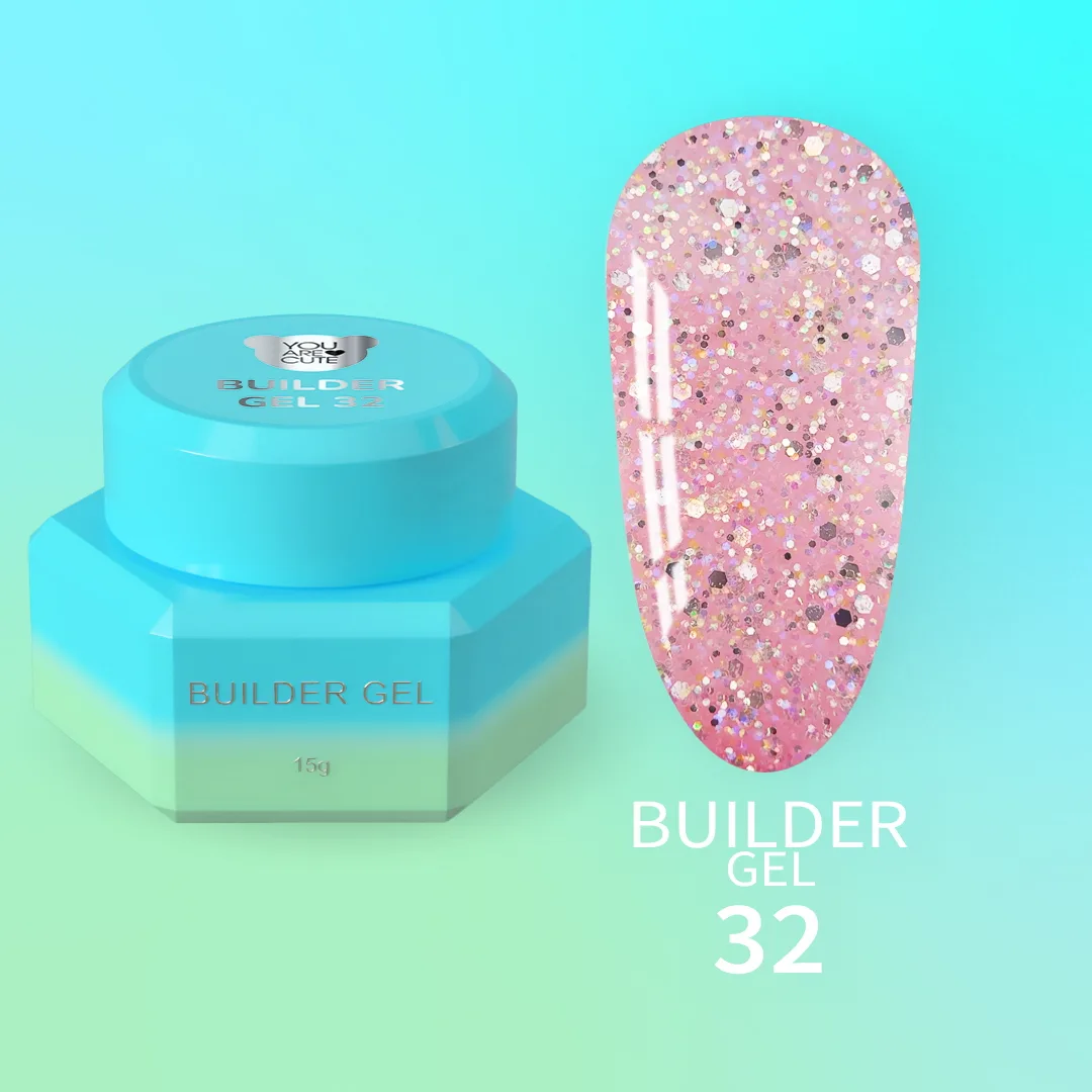Гель для нарощування You Are Cute Builder Gel №32, 15 мл