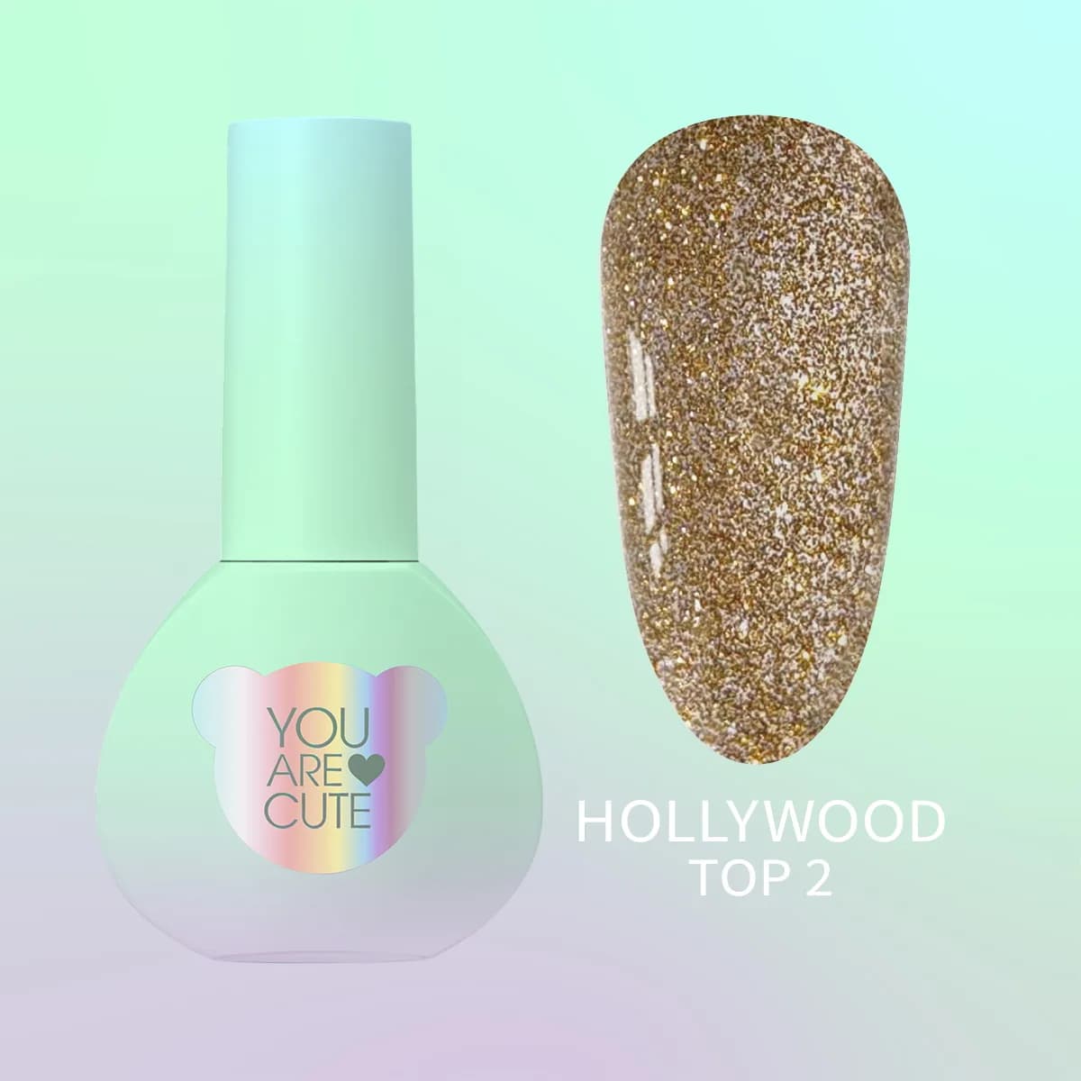Топ для гель-лака You Are Cute Top Hollywood №2, 5 мл