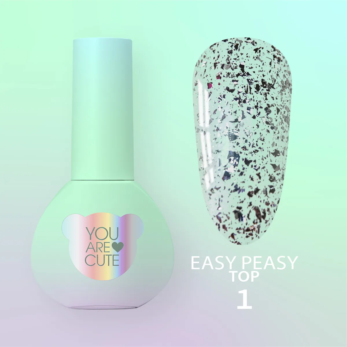 Топ для гель-лака You Are Cute Top Easy Peasy №1, 5 мл