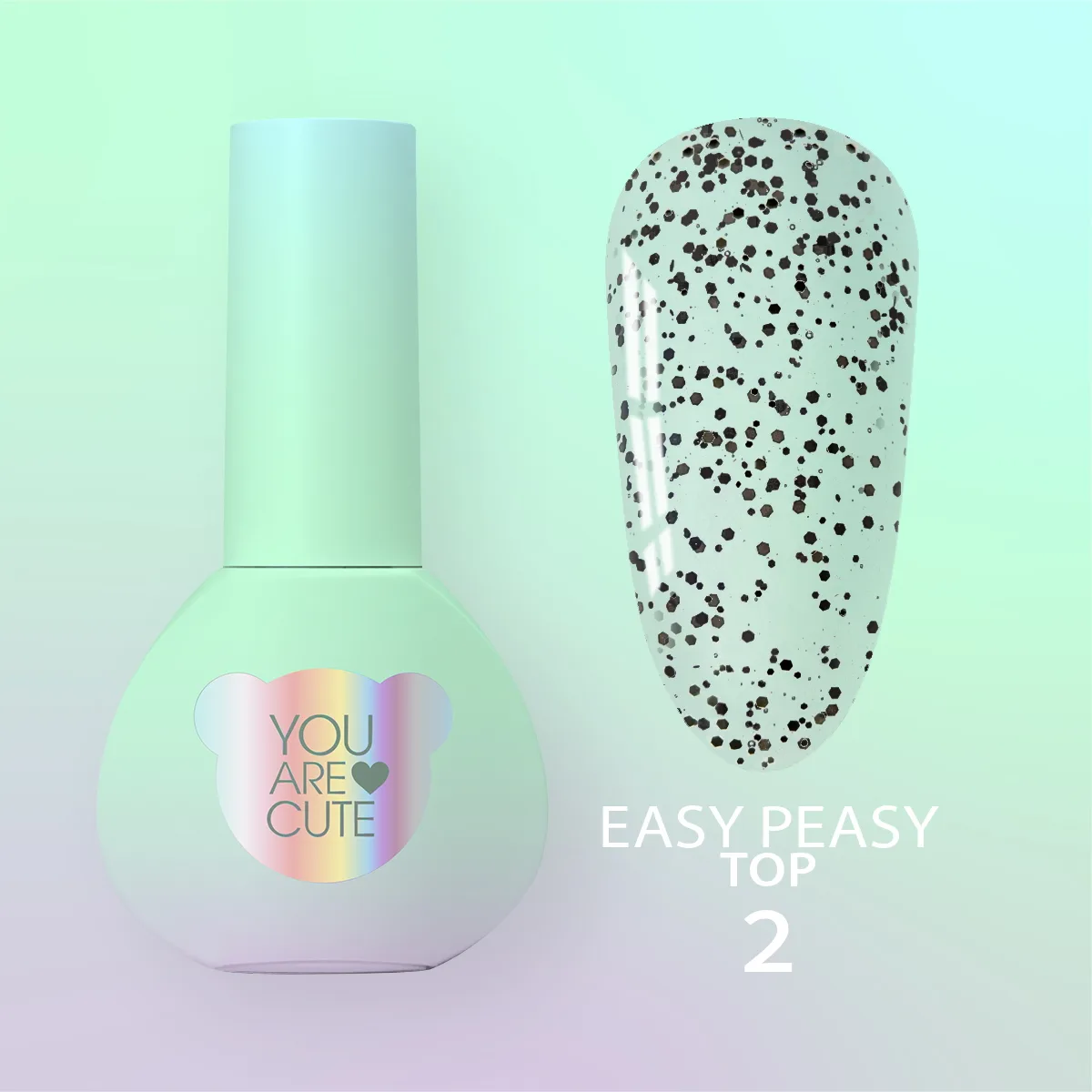 Топ для гель-лака You Are Cute Top Easy Peasy №2, 5 мл
