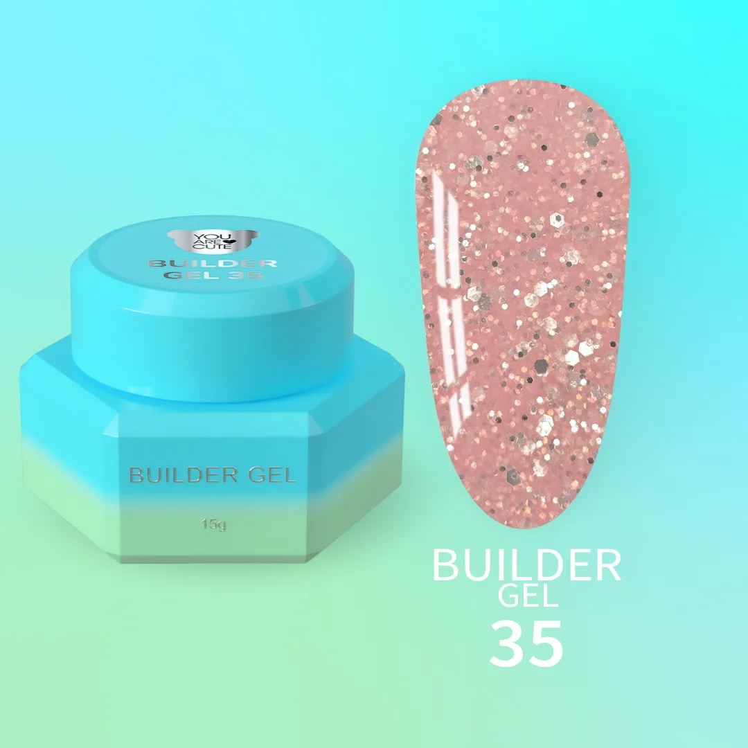 Гель для нарощування You Are Cute Builder Gel №35, 15 мл — фото 1