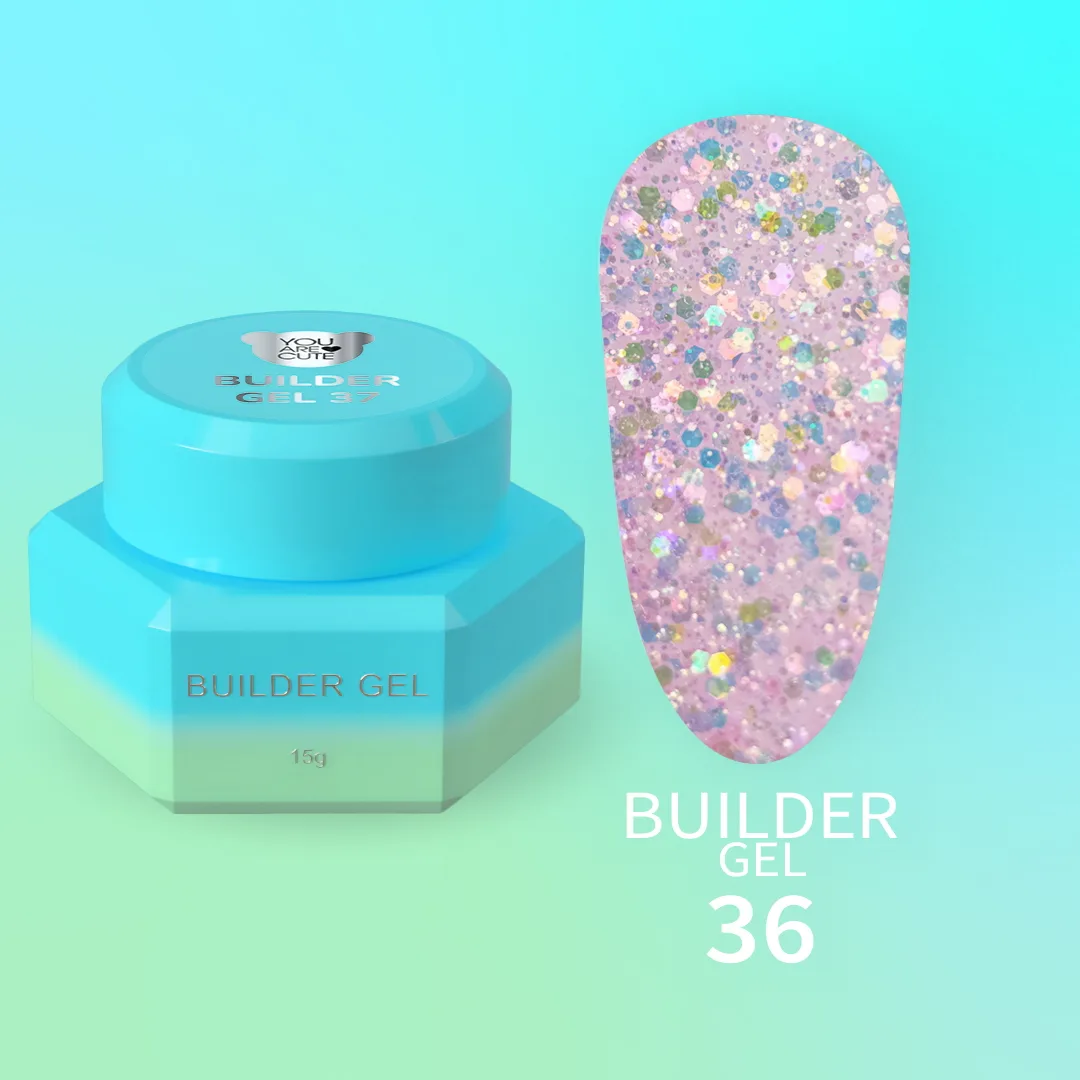Гель для нарощування You Are Cute Builder Gel №36, 15 мл — фото 1