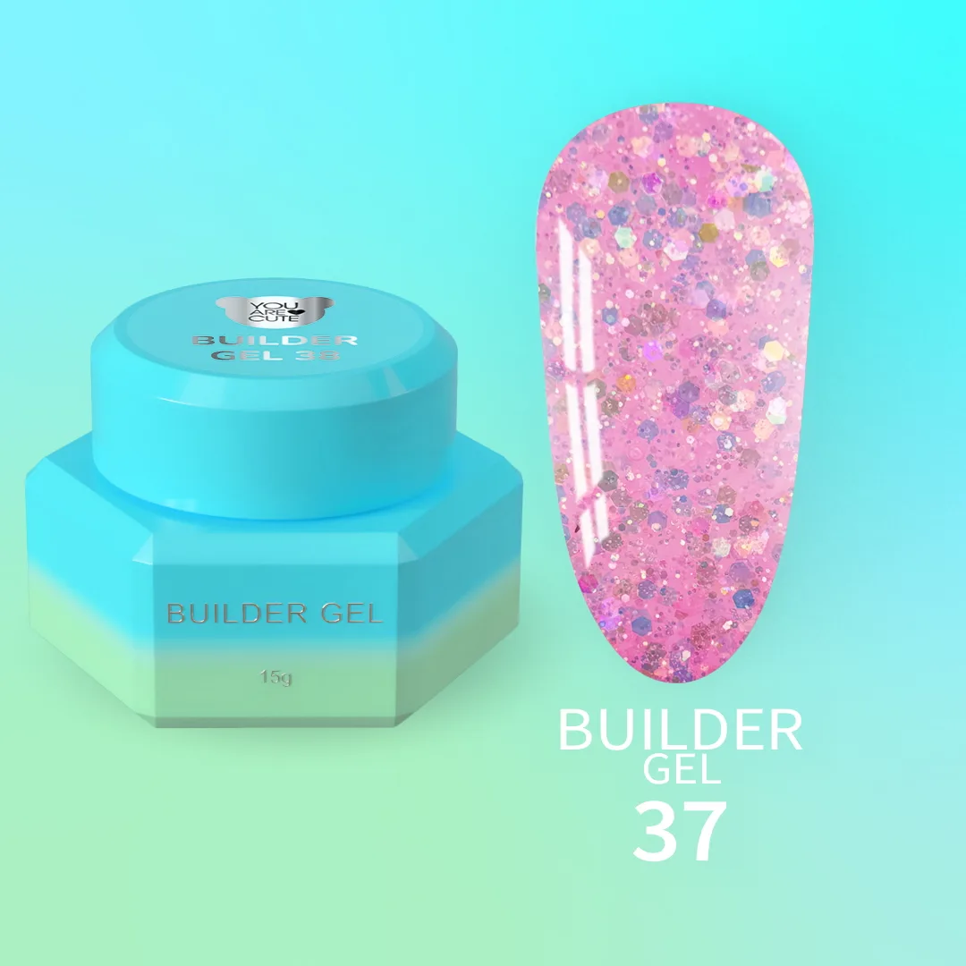 Гель для нарощування You Are Cute Builder Gel №37, 15 мл — фото 1