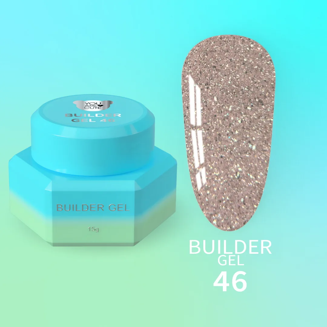 Гель для нарощування You Are Cute Builder Gel №46, 15 мл — фото 1