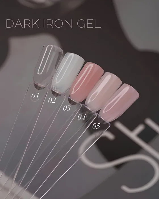 Гель DARK Iron gel №1, прозорий, 15 мл — 2