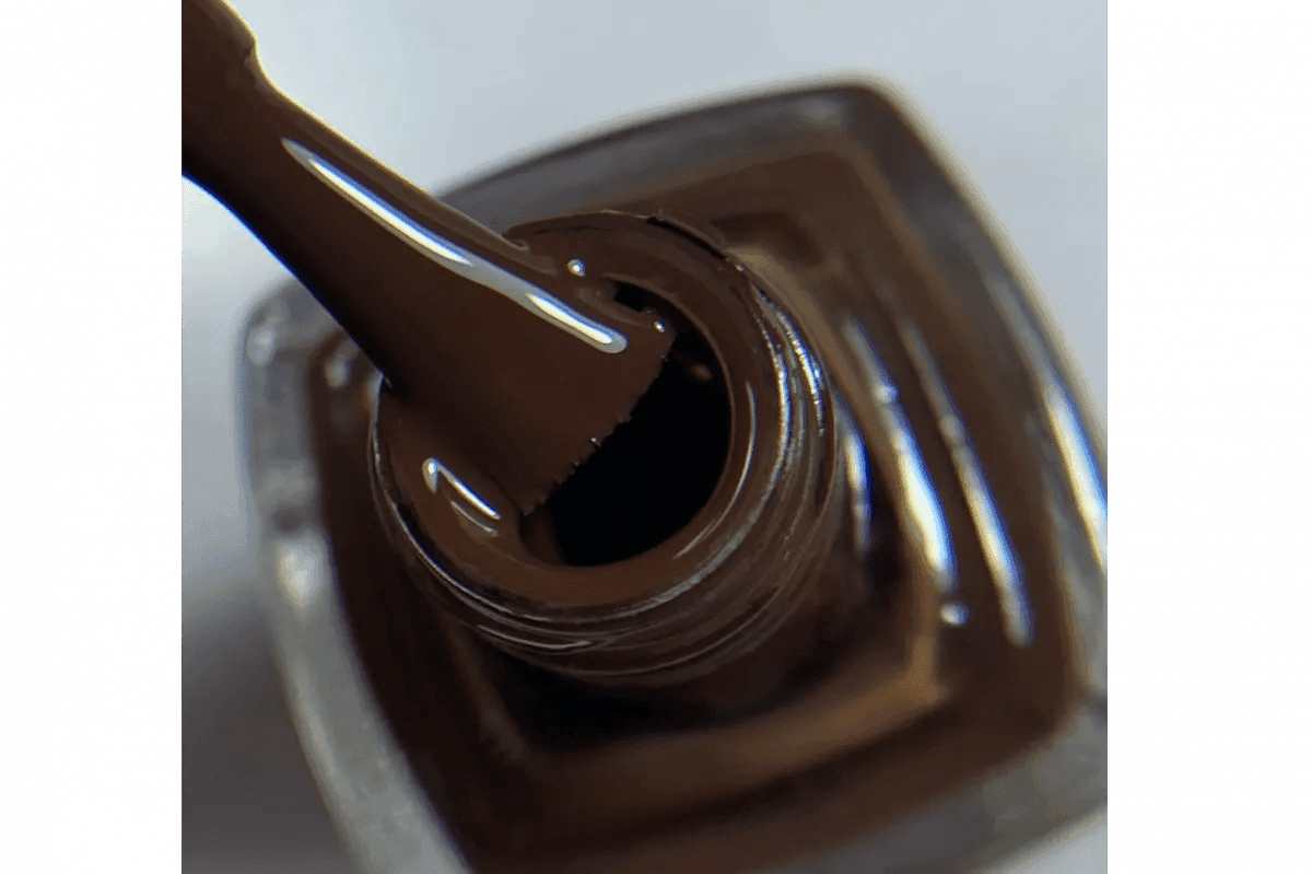 Лак для стемпинга VAKULA №18, коричневый, 12 мл — 2