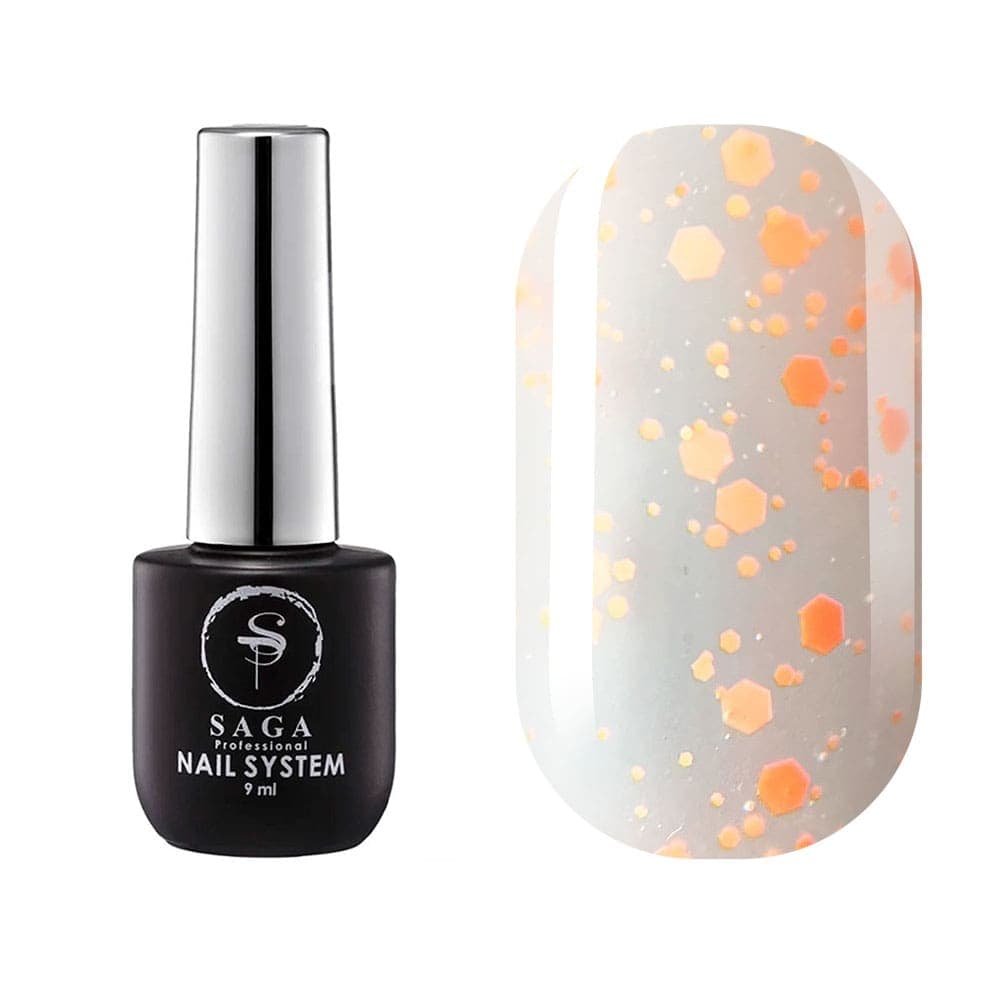 Топ без липкого слоя Saga Professional MOSAIC №4, 9 мл