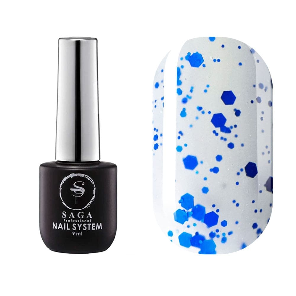 Топ без липкого слоя Saga Professional MOSAIC №8, 9 мл