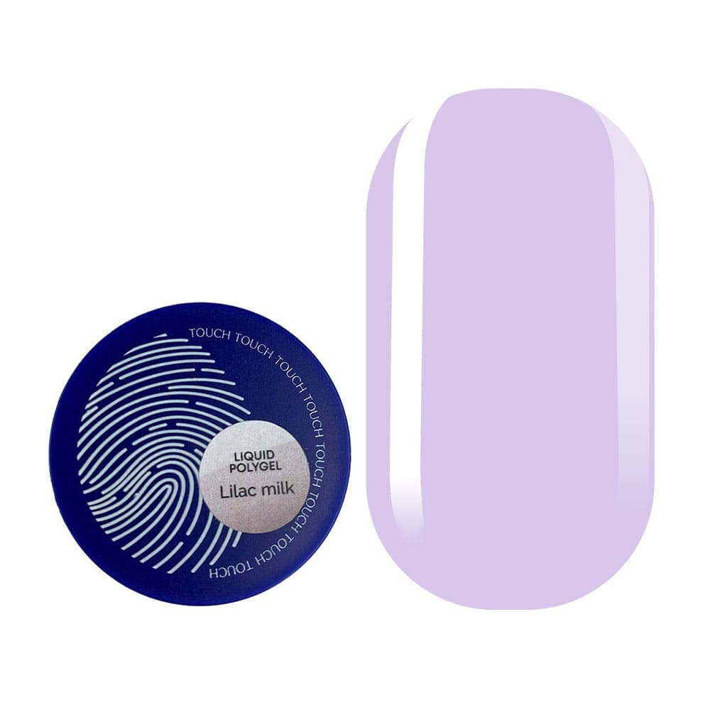 Полигель Touch liquid polygel Lilac milk, 15 мл