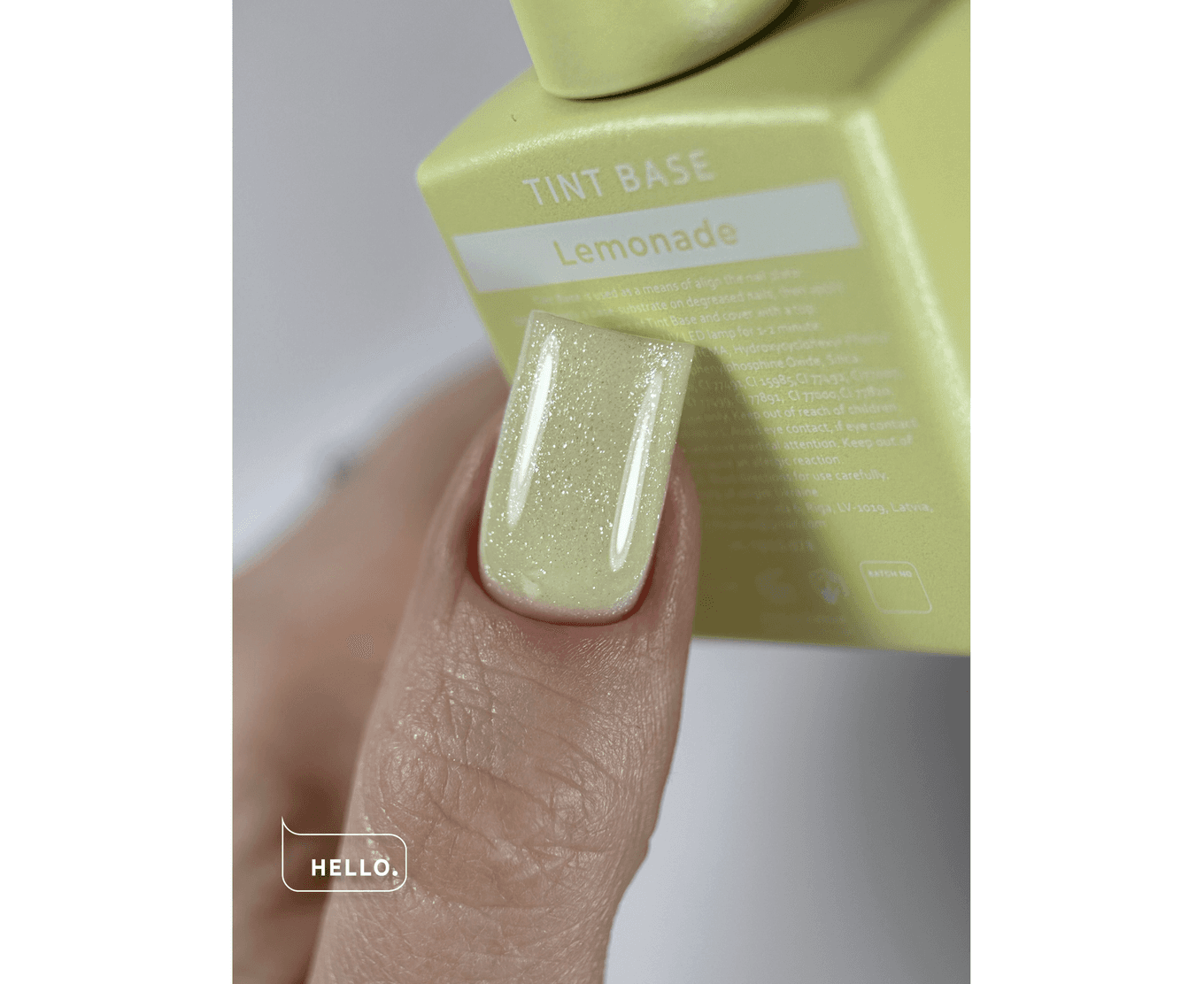 Оттеночная база HELLO TINT BASE LEMONADE, 15 мл — 2