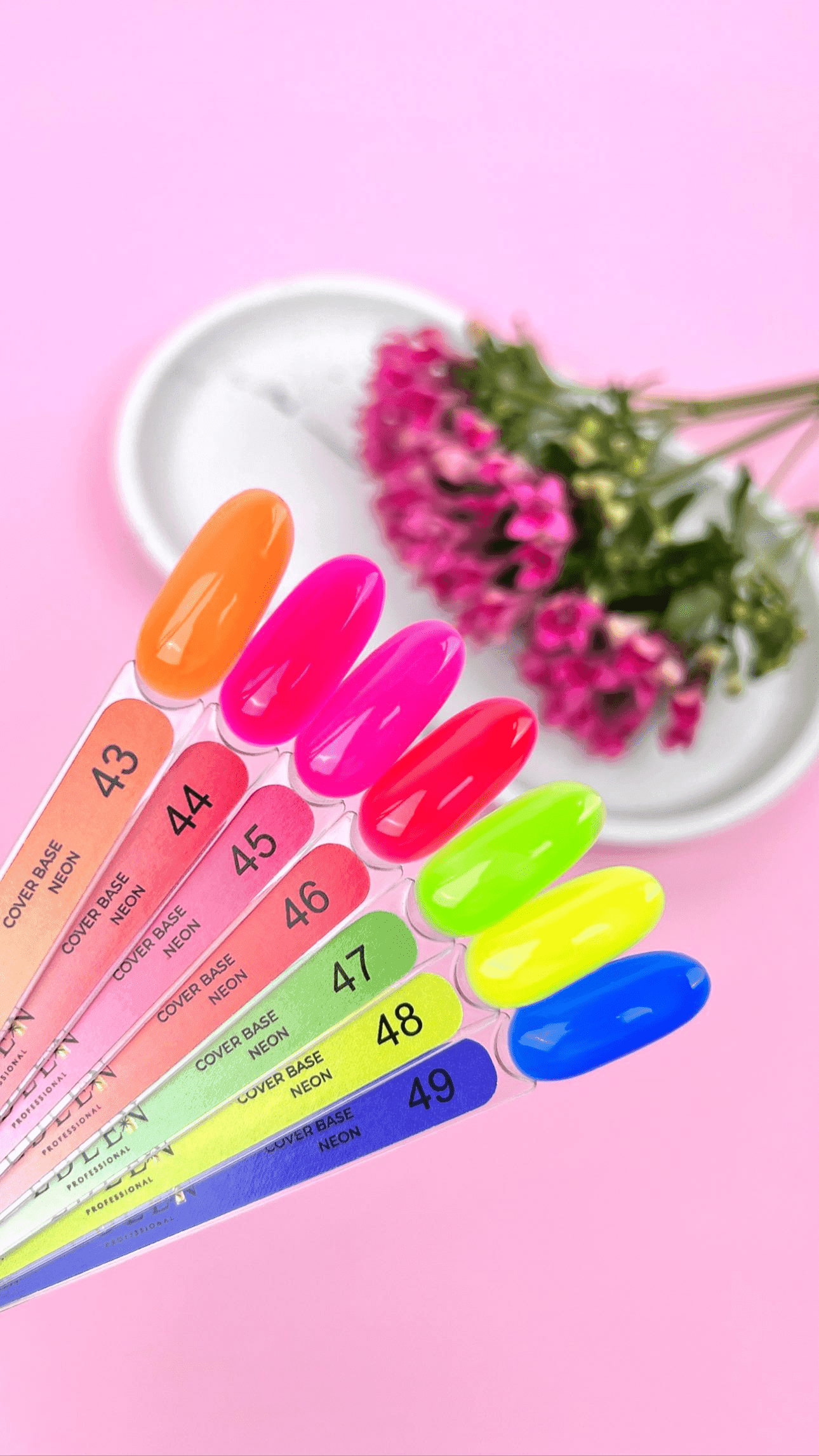 Edlen Cover base Neon №49, 9 мл — 2