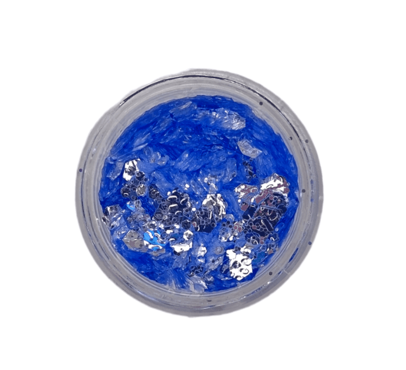 Светоотражающий глиттер для декора, сирень