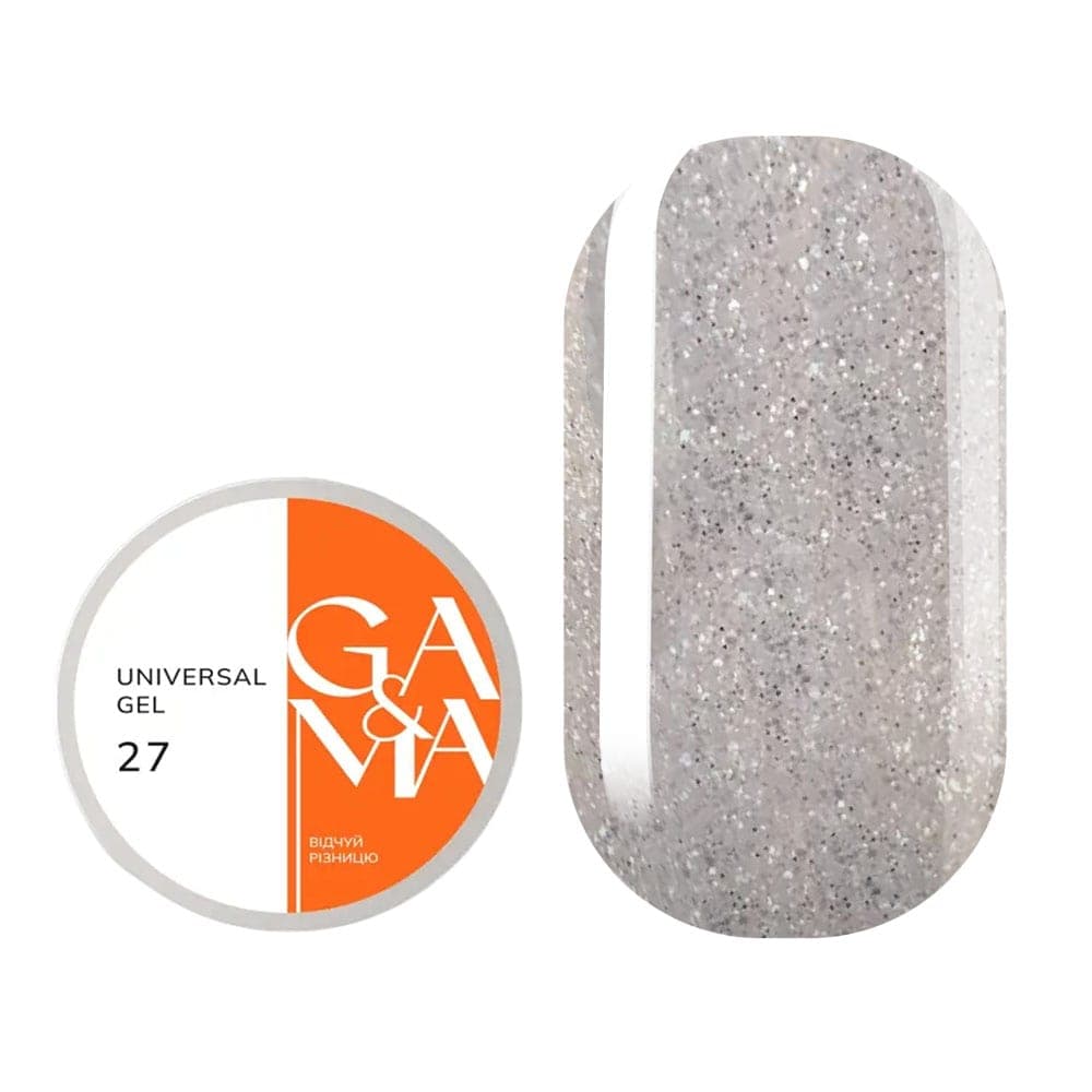 Жидкий гель Ga&Ma Universal gel №27, 30 мл
