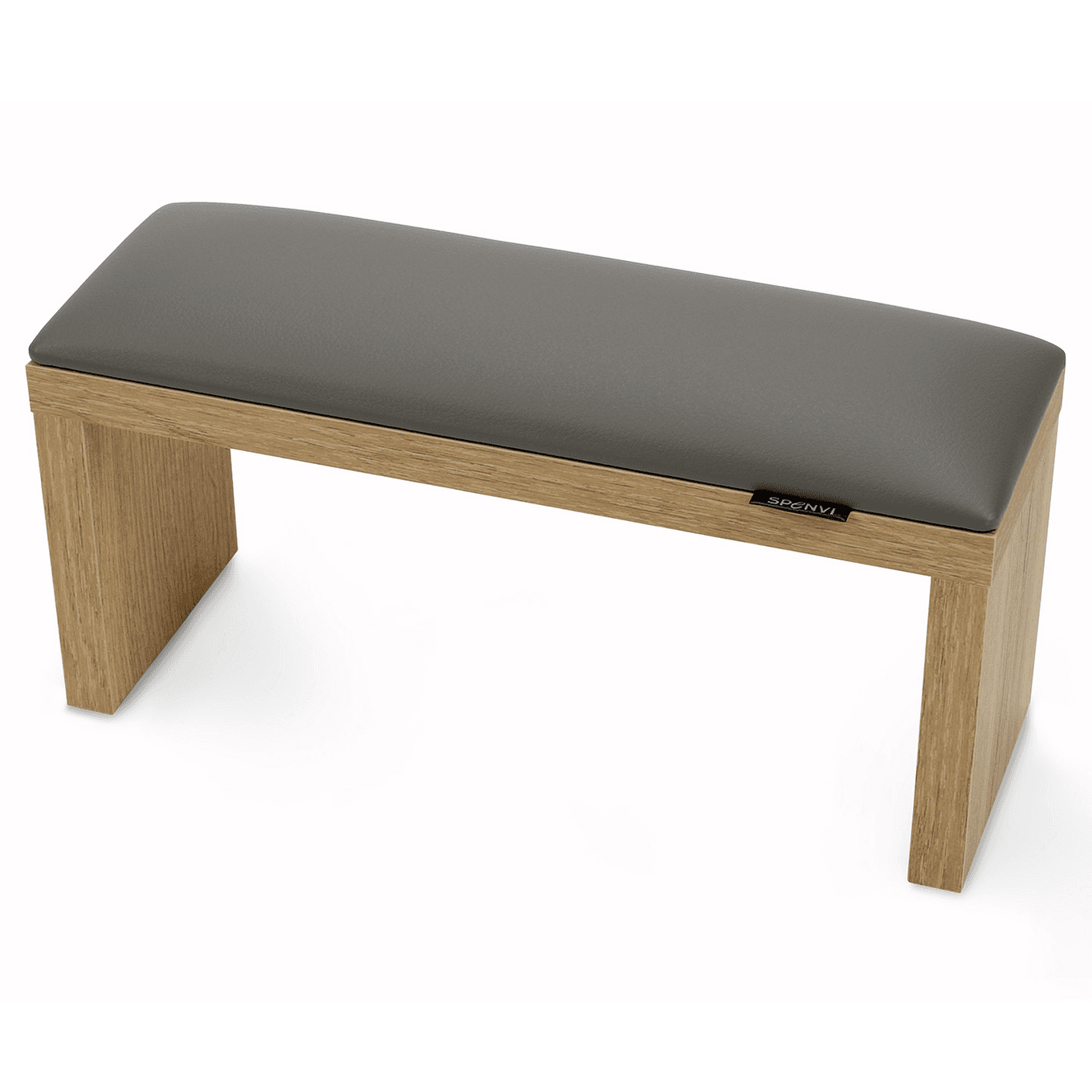 Подставка Spenvi для маникюра на деревянных коричневых ножках Gray