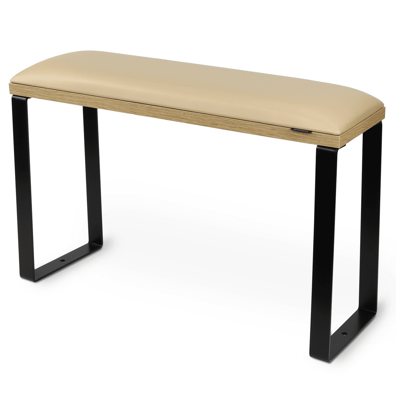 Подставка для педикюра Loft на черных металлических ножках на коричневой основе Coffee milk