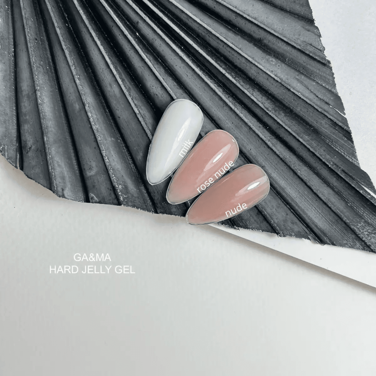 Гель-желе Ga&Ma Hard Jelly gel, rose nude, 30 мл — 2