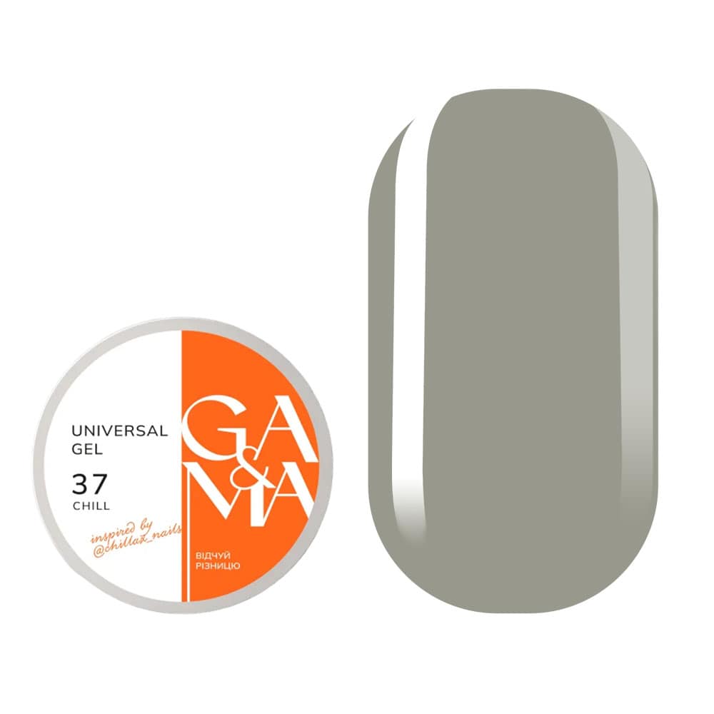 Жидкий гель Ga&Ma Universal gel №37 Chill, 30 мл