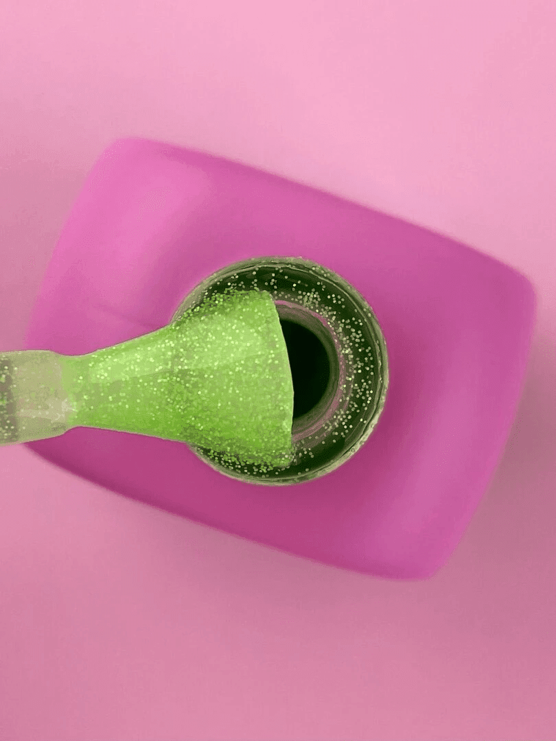 Матовый топ без липкого слоя, LUNA Top Matte Sand Green, 13 мл — 3