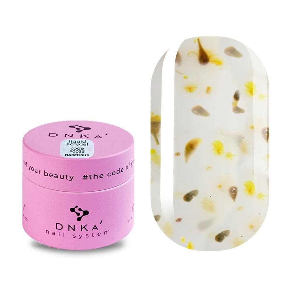 Liquid Acrygel DNKa №35, Narcissus, 15 ml